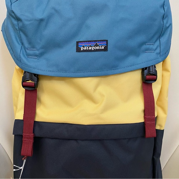 New with Tag Patagonia multicolored color block lightweight backpack size - Picture 4 of 10